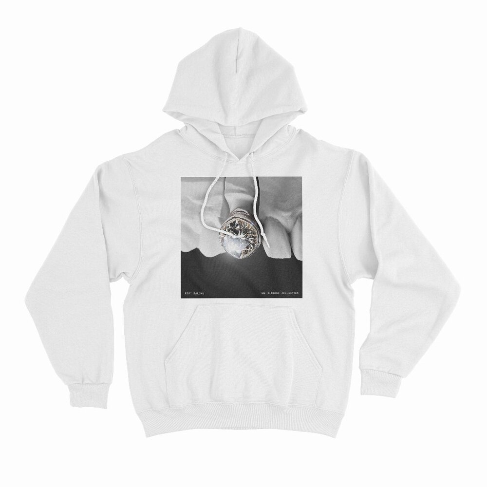 The Diamond Collection Deluxe - Post Malone White Hoodie